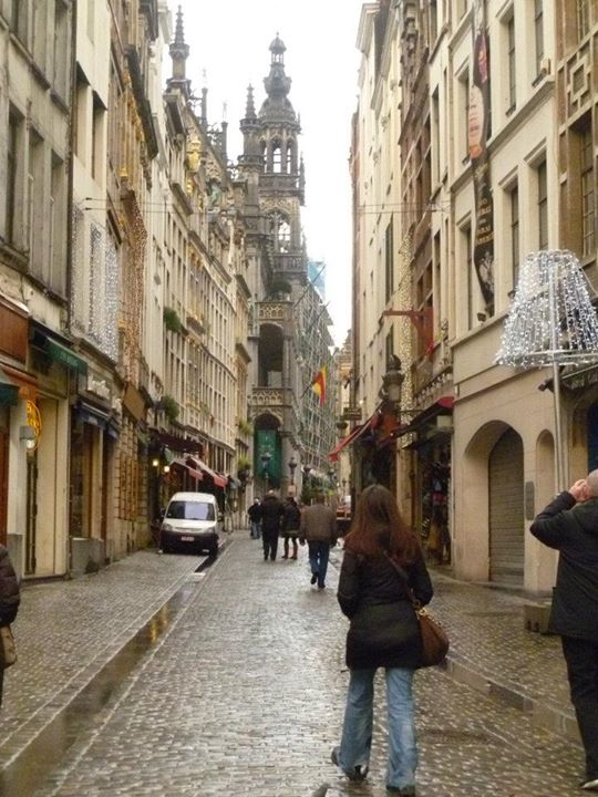 The streets of Brussels..