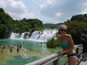 Krka Waterfalls in Croatia.!