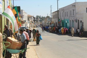 The streets of Harar..